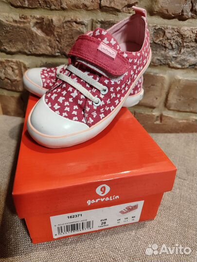 Кеды для девочки garvalin