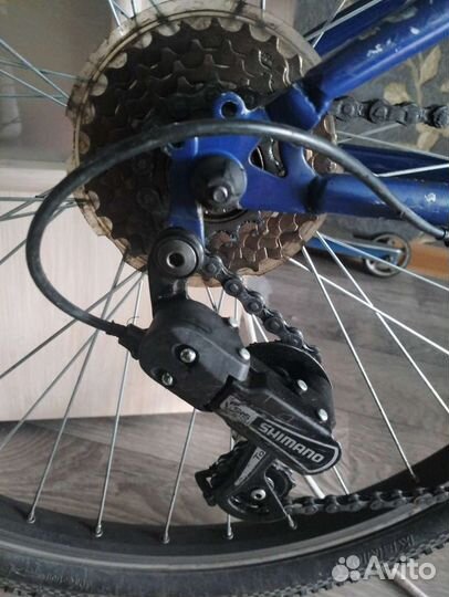 Велосипед бу горный двухподвесный 26