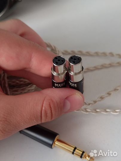 Meze Silver Upgrade Cable mini xlr - 6.3