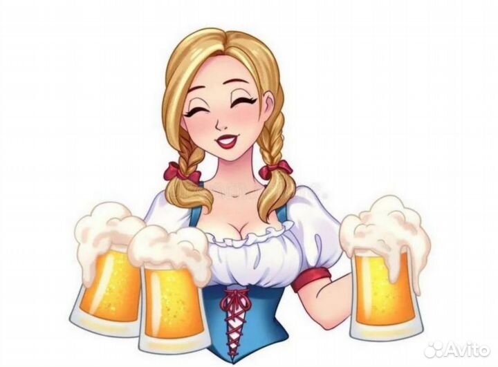 Продавец в магазин разливного пива