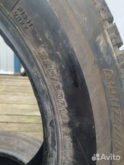 Bridgestone Blizzak Nordic 225/60 R18 100S