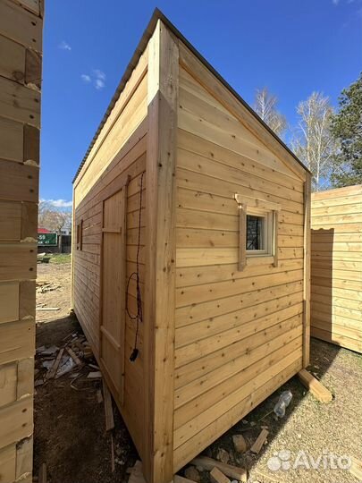 Баня 4х2.1м кедровый брус. Готовая в наличии