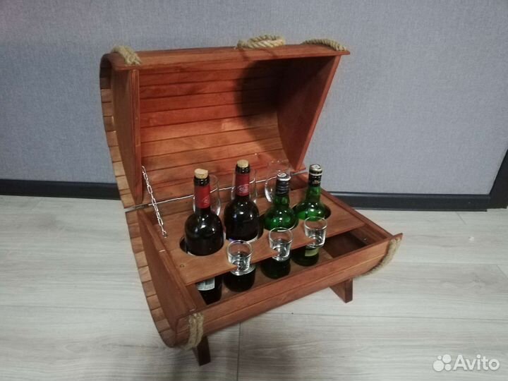 Мини бар бочка