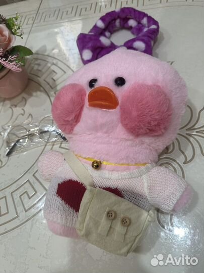 Уточка Лалафанфан с повязкой новая