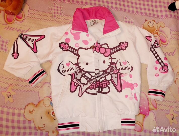 Куртка ветровка Hello Kitty