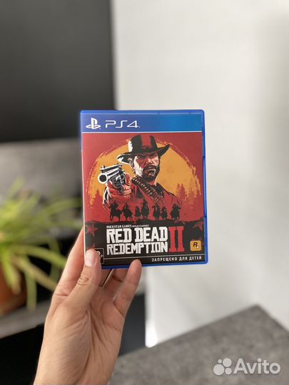 Диски на ps4 Red Dead Redemption 2