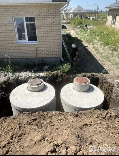 Строим септики под ключ. Продажа, Жби колец