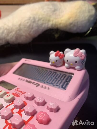 Hello kitty кальтулятор 2010 года, раритетный