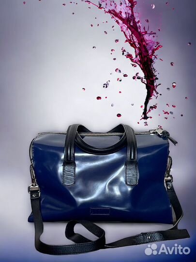 Сумка Pollini натуральная кожа