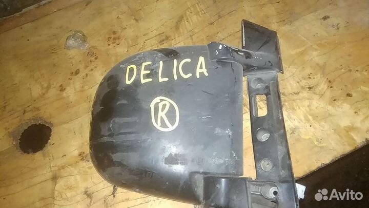 Зеркало правое на mitsubishi delica