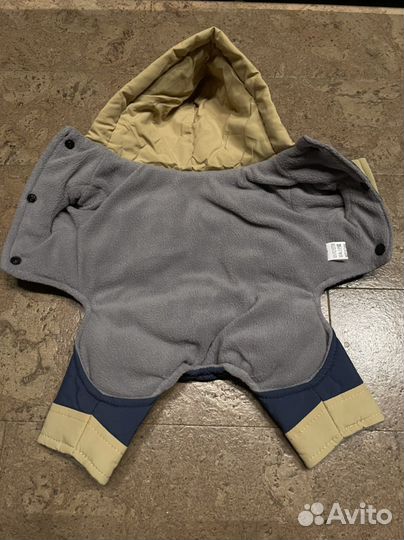 Зимний комбинезон для собак мелких пород размер М