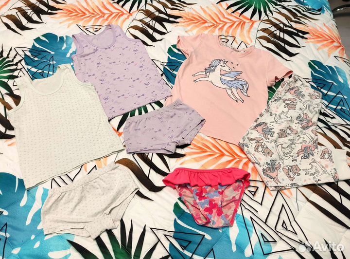 Вещи пакетом на девочку