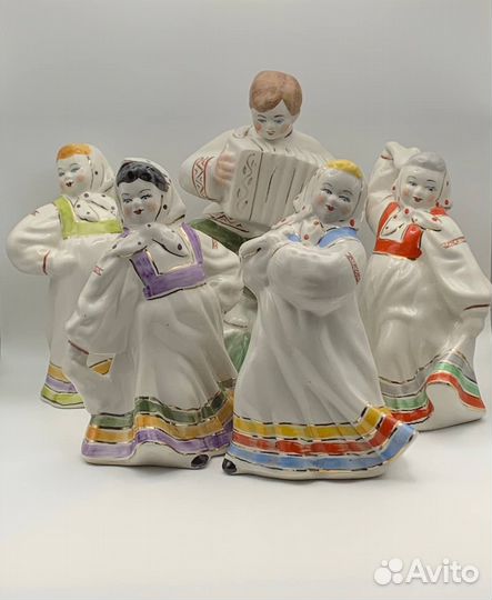 Статуэтки фарфор СССР 