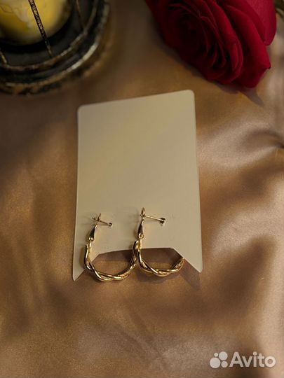 Серьги бижутерия