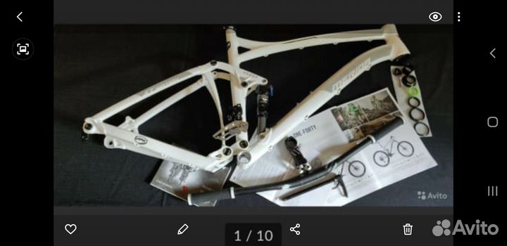 Рама merida One-Forty L двухподвес обмен