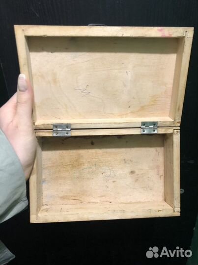 Шкатулка деревянная СССР