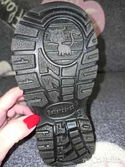 Валенки детские с натуральной шерстью, р. 28