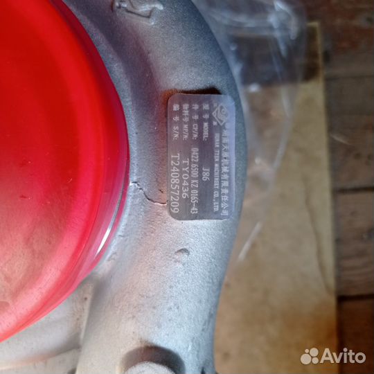 Турбокомпрессор 3804502, 3537074