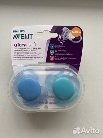 Пустышка avent 6 18