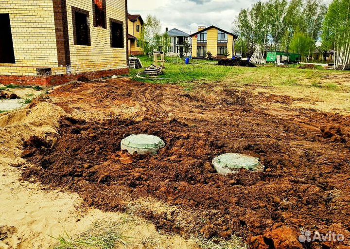 Канализация под ключ Водопровод Ручная копка