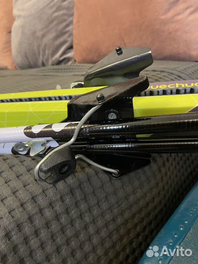 Лыжи беговые детские с ботинками и палками 160 см