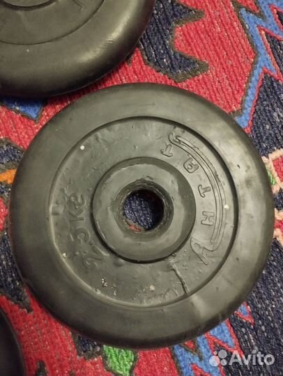 Спортивные блины 2.5 kg