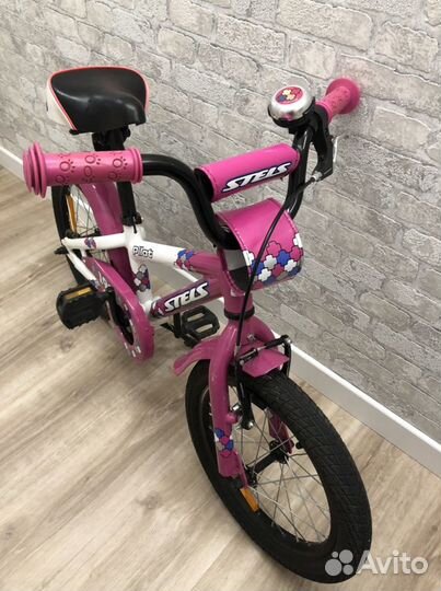 Ведосипед детский 16 stels pilot 190 розовый