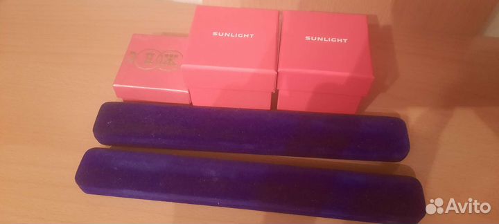 Коробочки для ювелирных изделий