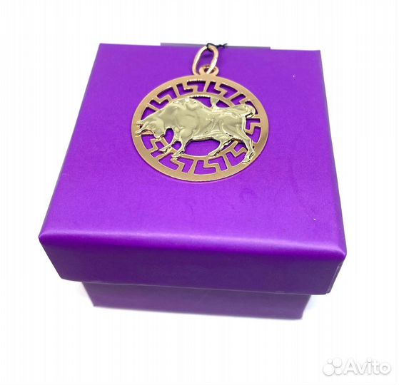 Золото Кулон (телец) 2.04гр 585пр