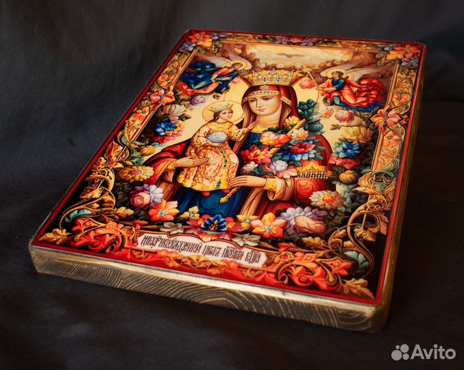 Икона Божией матери Неувядаемый Цвет