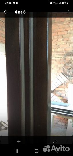 Дверь входная деревянная новая