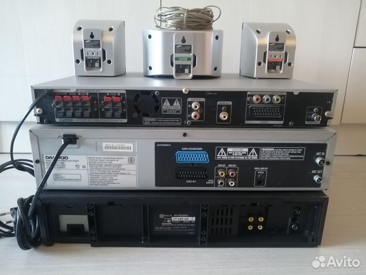 Дк DVD 5.1, VHS HiFi, Panasonic