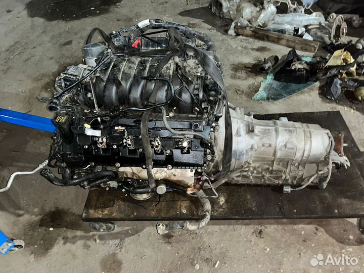 Мотор коробка ягуар xj Свап комплект