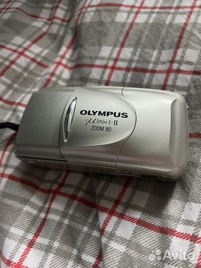 Olympus MJU II zoom 80 пленочный Фотоаппарат