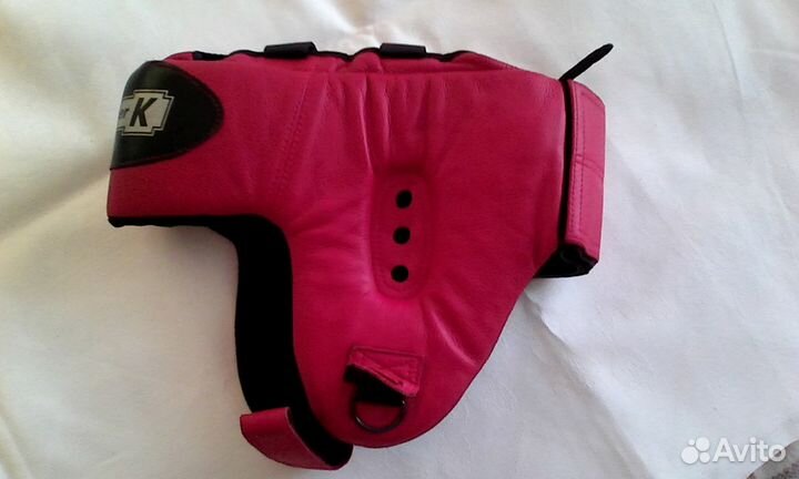 Шлем кожаный бокс