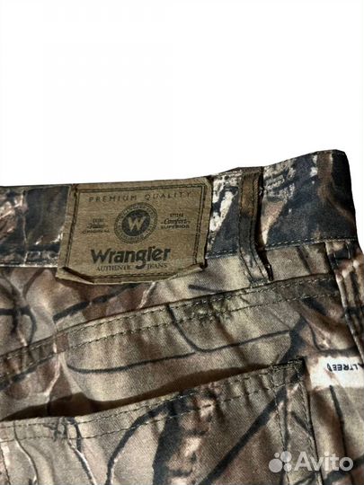 Камуфляжные штаны Wrangler realtree