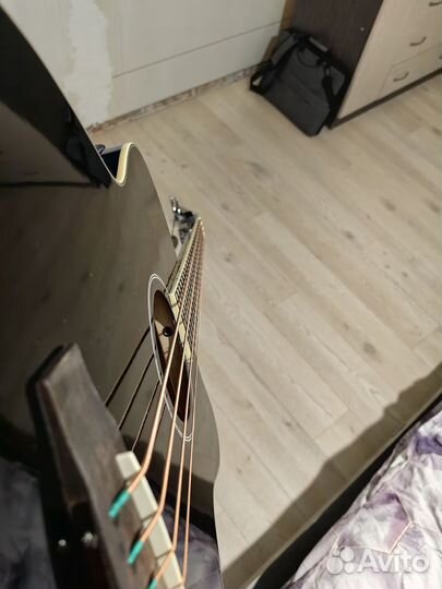 Бас гитара электро акустическая Harley benton