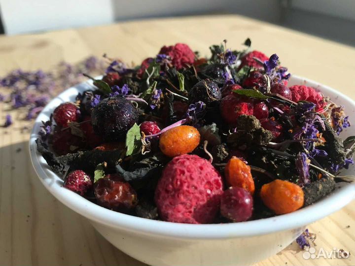 Иван-чай 1 килограмм с ягодами и травами, отзывы