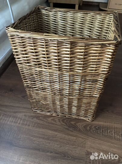 Корзина плетеная большая