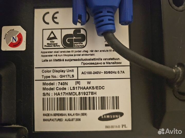 Монитор для компьютера samsung