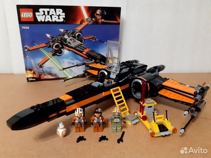 Lego Star Wars 75102 Истребитель По