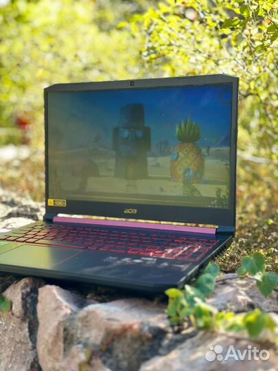 Acer nitro 5 an515 54 + подставка-охлаждение