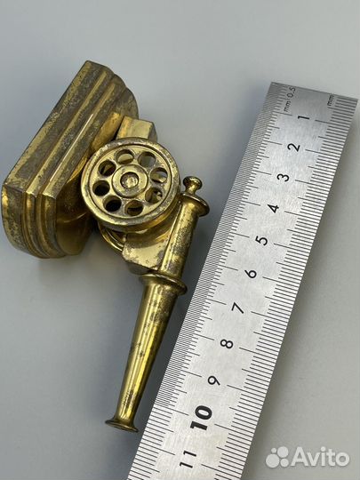 Сувенир пушка латунь СССР