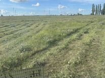 Покос травы трактором тюкование сена