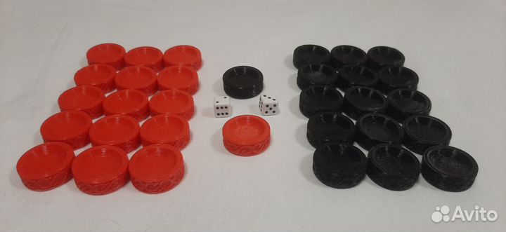 Фишки для нард набор без доски