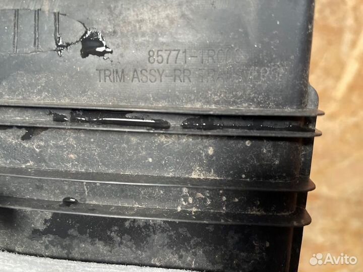 Обшивка багажника задняя Hyundai Solaris 1 G4FC