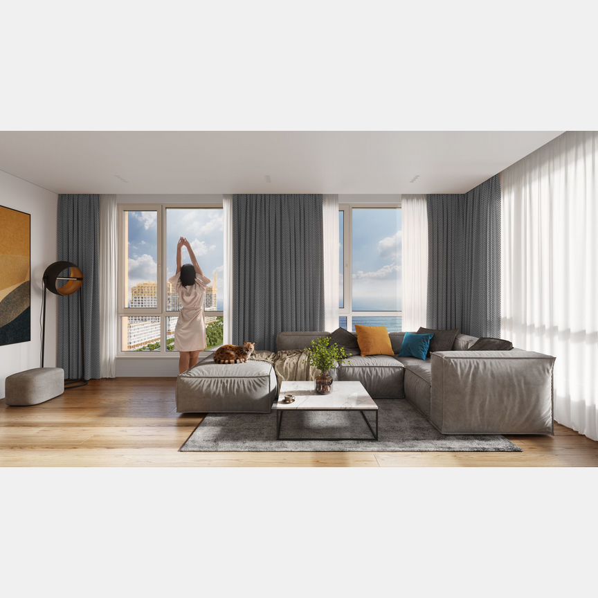 3-к. квартира, 92,9 м², 18/18 эт.