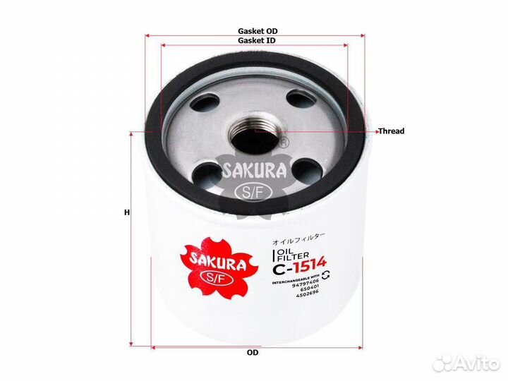 Фильтр масляный