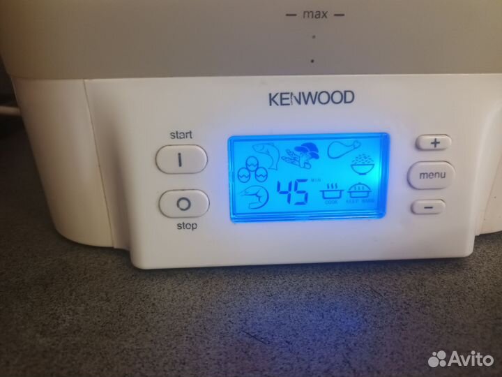 Пароварка kenwood