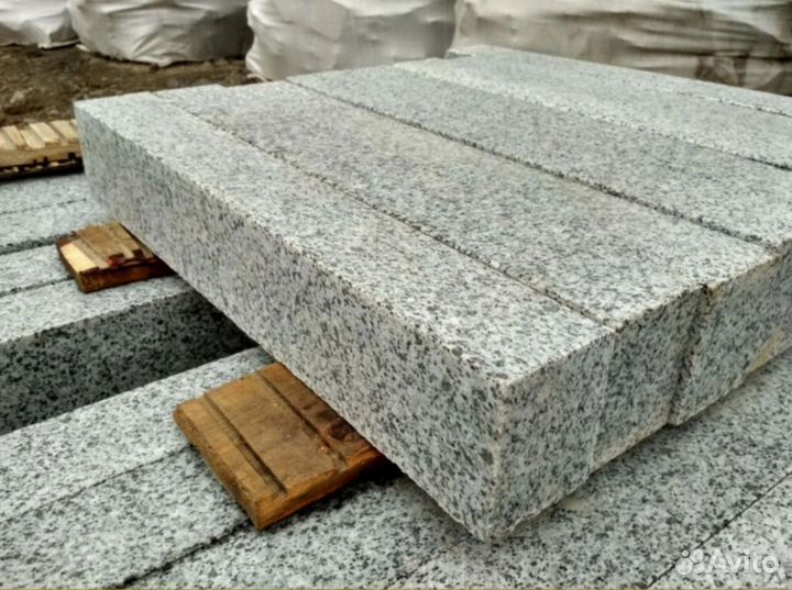 Бордюры гранитные опт, укладка
